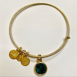 Alex and ani bracelet emerald birthstone